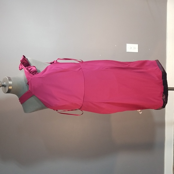 Le Chateau XL made in canada dress pink and purple - Picture 13 of 17